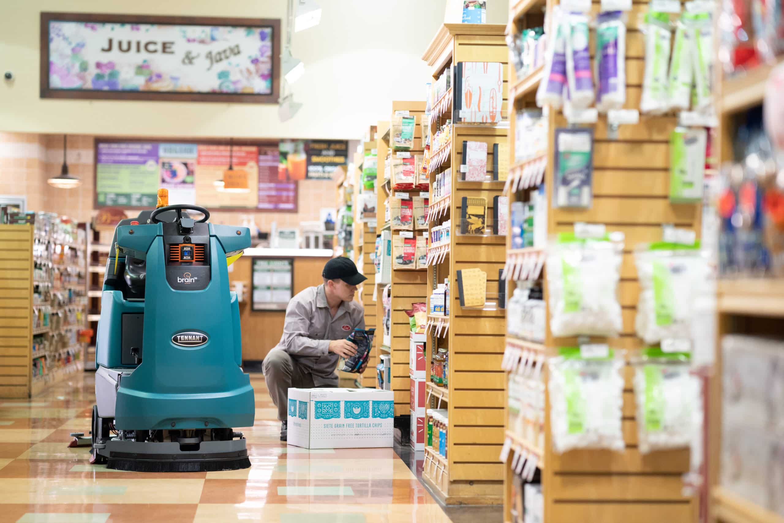 Brain Corp cleaning robot