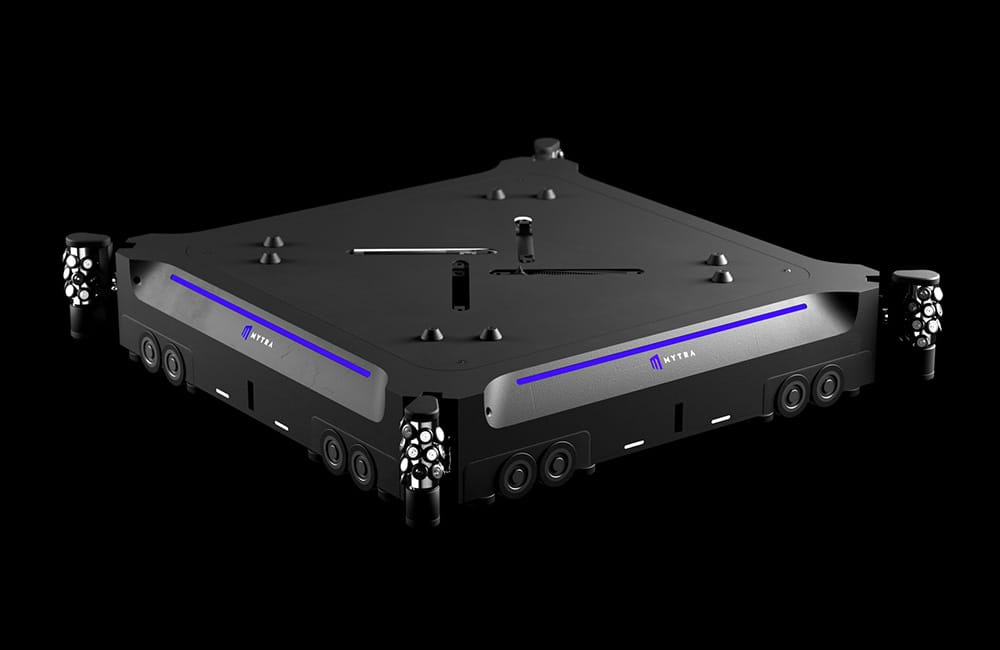 ytra offers a pallet-sized automated storage and retrieval system to move inventory in any direction