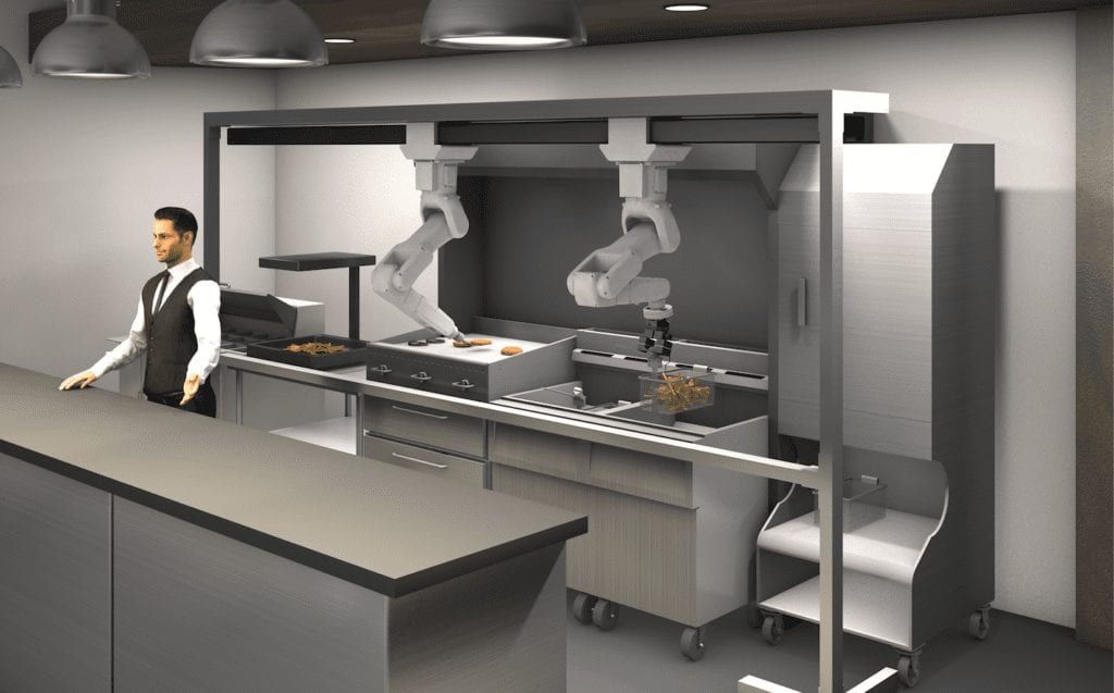 Miso Robotics puts Flippy on a rail for new kitchen concept