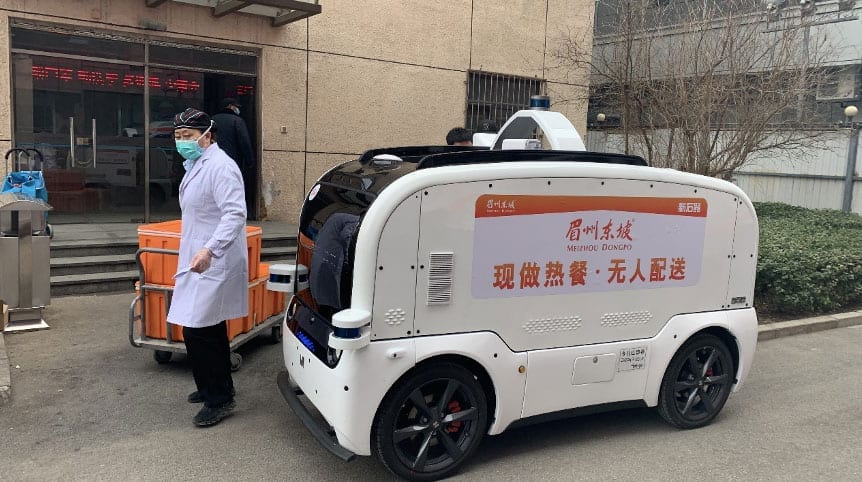 Autonomous vehicles could be crucial in responding to future pandemics