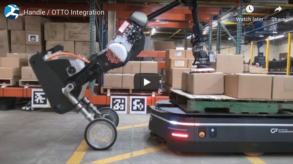 OTTO, Boston Dynamics Handle demo future of warehouse robotics