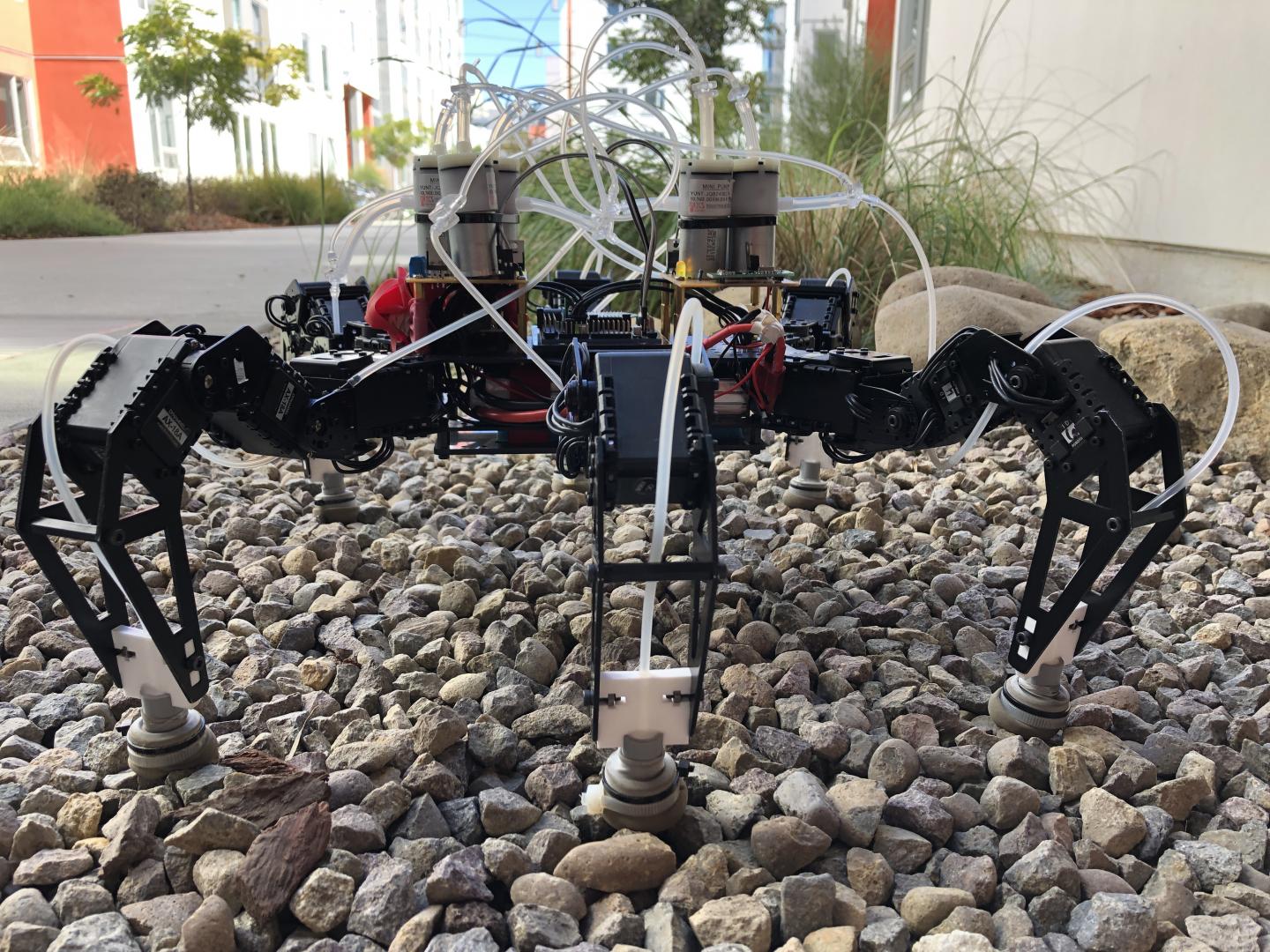 UC San Diego developing flexible feet to help robots walk faster