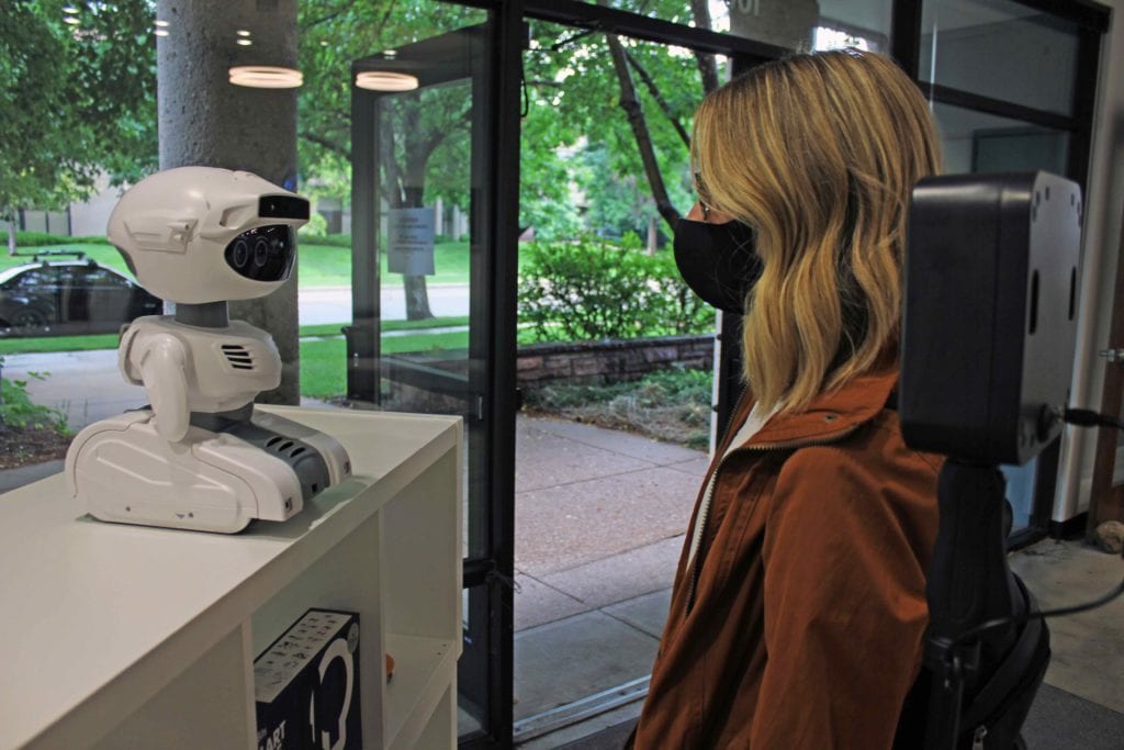 Temp Screening Assistant adds new skill to Misty II service robot platform