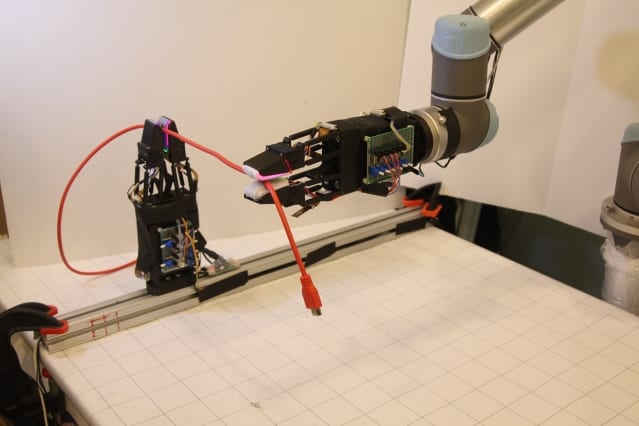 MIT creates tactile-reactive robot gripper that manipulates cables