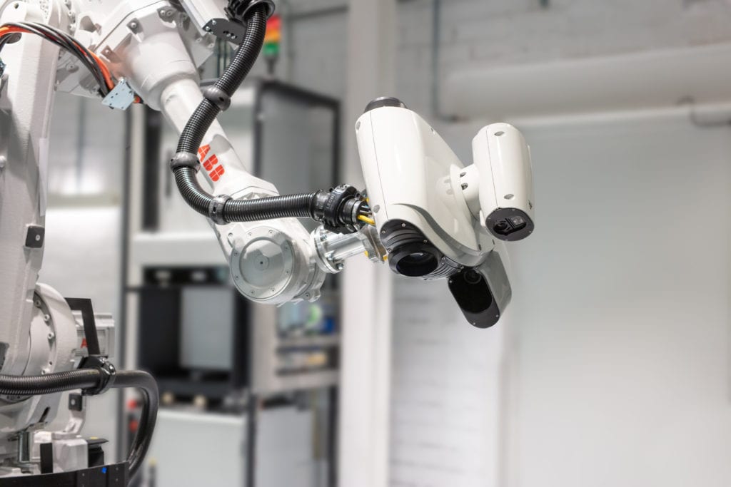 Quality control testing can be 10 times faster with new 3D robotic cell, says ABB