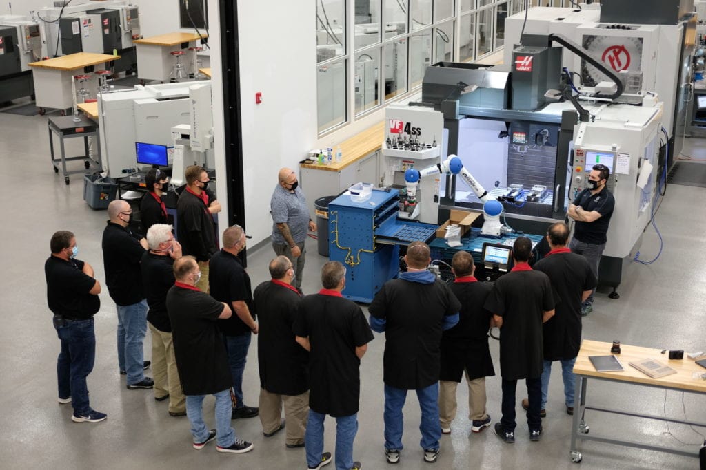 READY Robotics and eKAMI teach former coal miners to program multiple robots