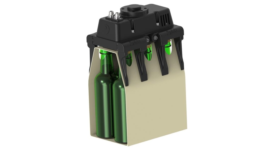 Robots can now grab six-packs without damage using new Piab vacuum system