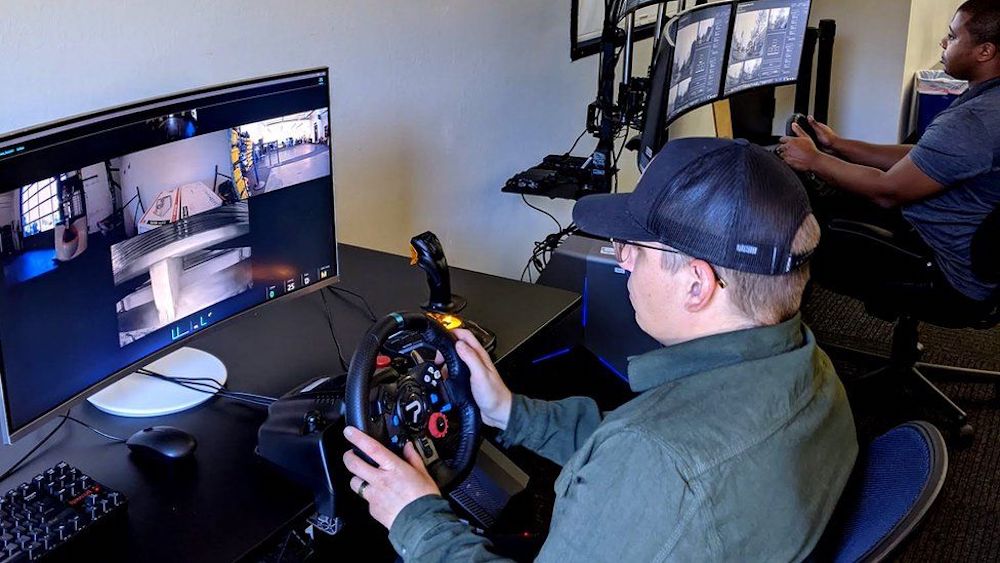 Scaling teleoperation of next-gen material handling equipment