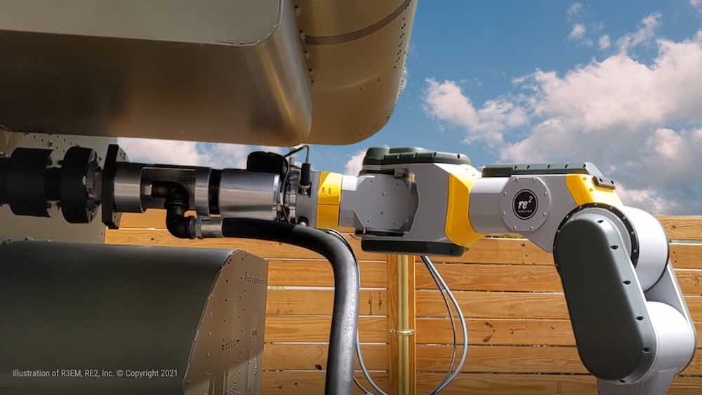 RE2 Robotics developing autonomous helicopter refueling system