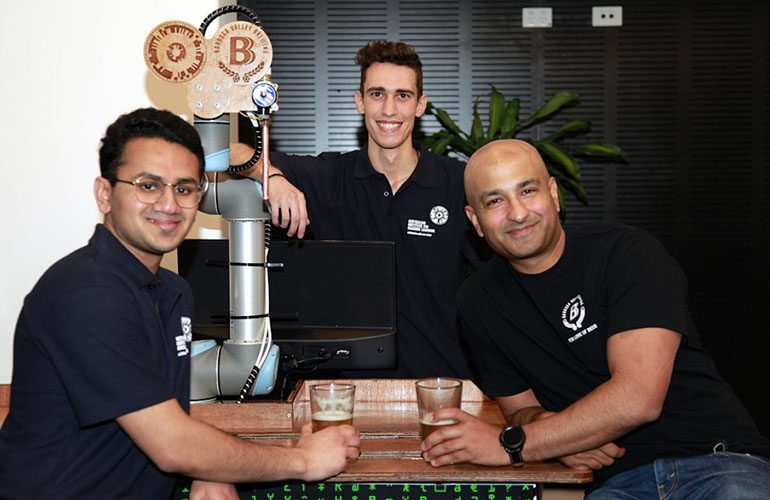 Students teach AI to make beer