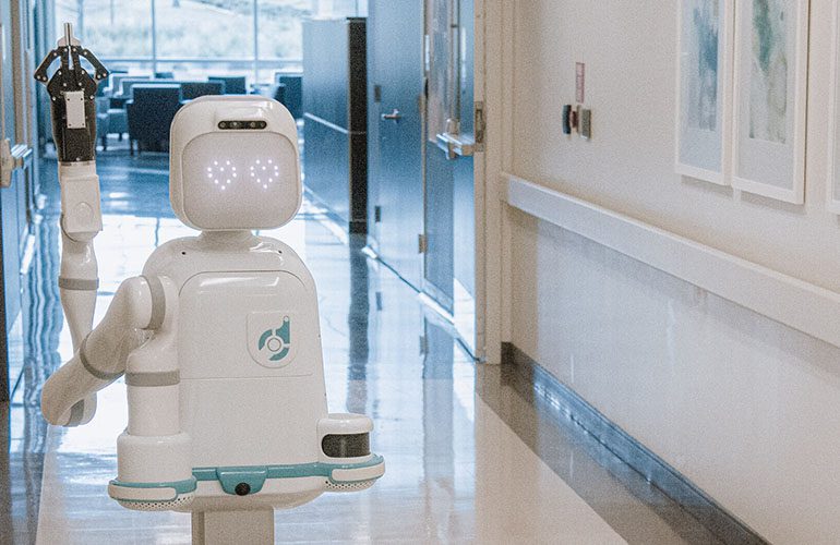 Meet Moxi, the robot helping to lighten nurses’ workload