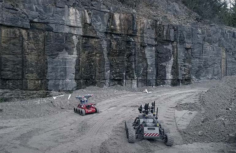 How robots helped a collapsed mine get back in operation