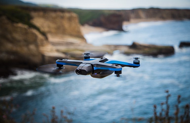 drone in flight