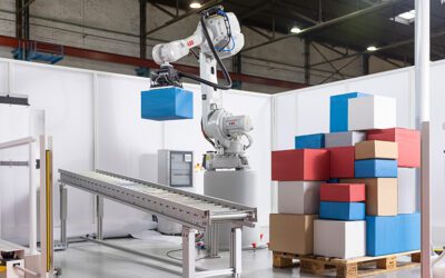 ABB depalletizer replaces heavy lifting and improves efficiency
