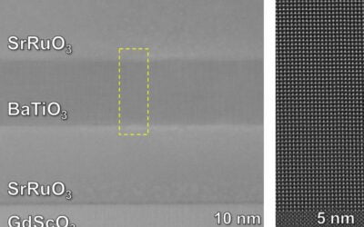 Berkeley Lab Researchers Synthesize New Ultrathin Capacitor