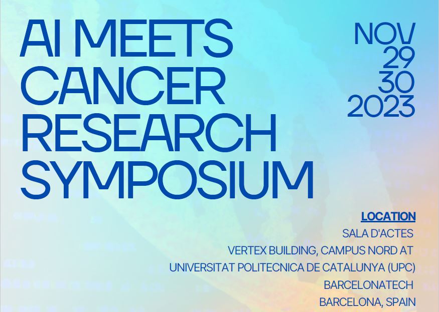 AI meets cancer research symposium
