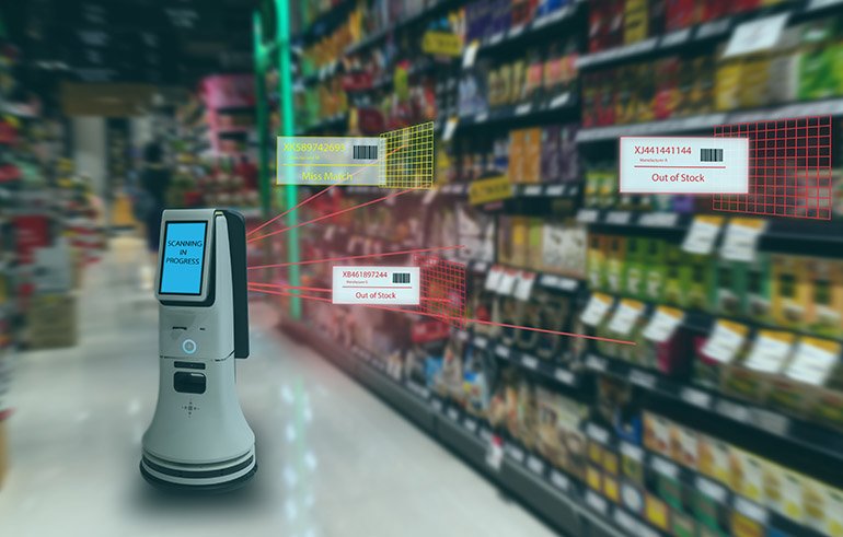 Retail robots are gradually getting better at tasks such as taking inventory
