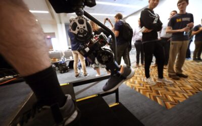 Researchers developing more natural robotic leg control