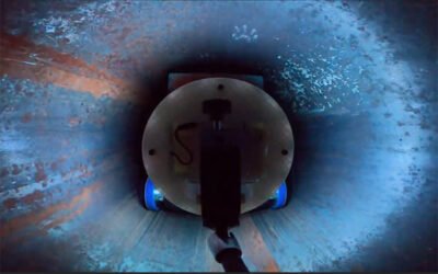 CMU crawling robots map and repair natural gas pipelines