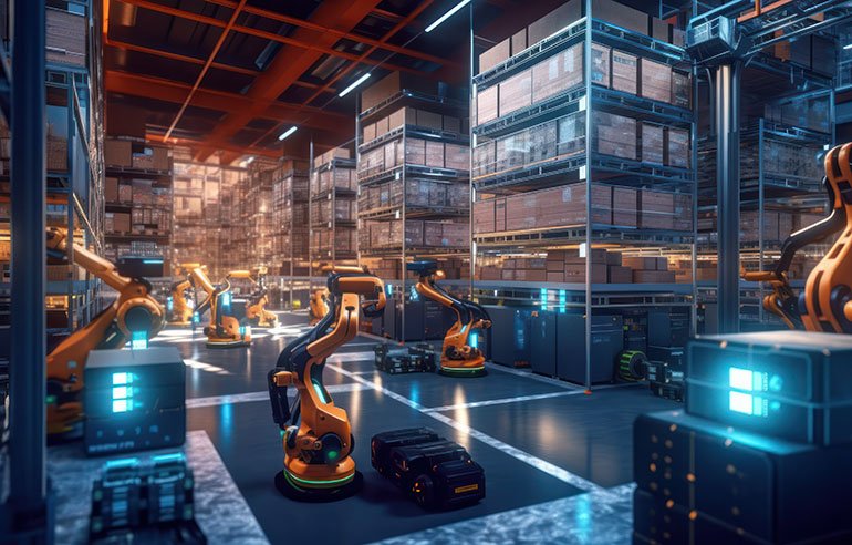 MIT researchers have applied AI for traffic mitigation to managing multiple warehouse robots.