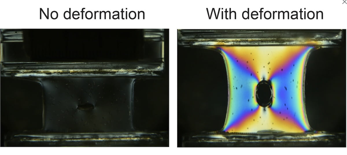 Researchers at Michigan State Universitys College of Engineering are integrating photoelastic gel for vision based tactile gel robots The goal is to help assistive robots be better at grasping various items 