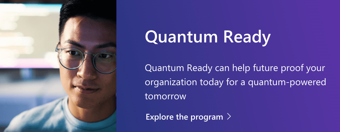 microsoft quantum ready program graphic