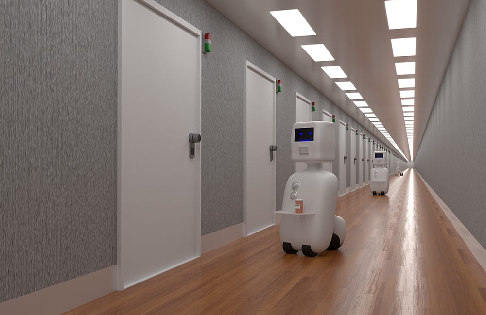 | PACE Engineering Recruiters robot in nursing home