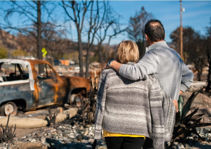 wildfire damage