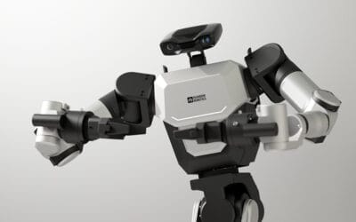 Rainbow Robotics unveils omnidirectional wheels, development kit for its dual-arm robot