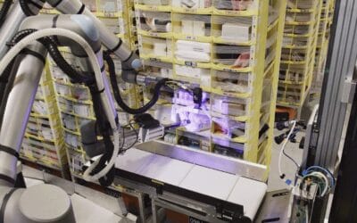 Amazon’s Vulcan robot uses force sensing to stow items