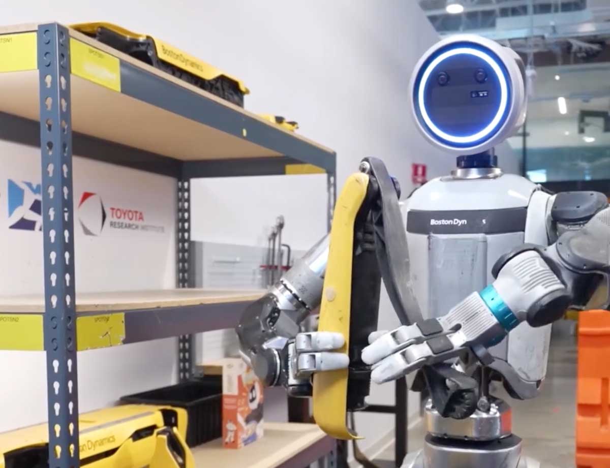 Boston Dynamics dancing humanoid